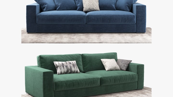 渲染模型_沙发7917