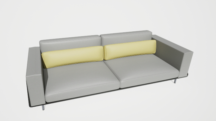 渲染模型_沙发7942