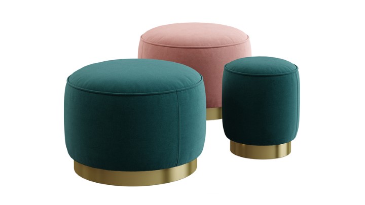 渲染模型_沙发凳066