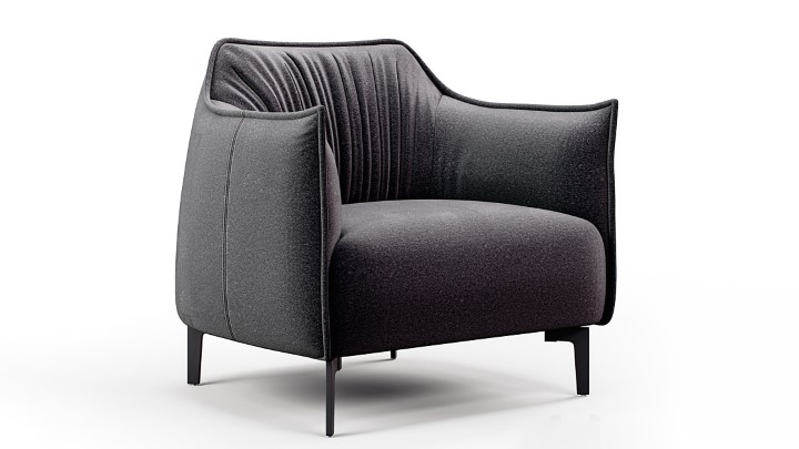 渲染模型_沙发椅322