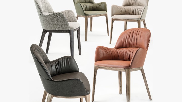 渲染模型_沙发椅325