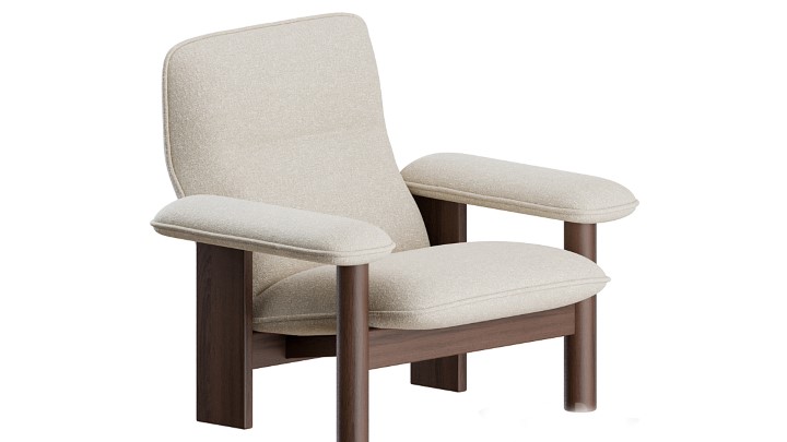 渲染模型_沙发椅329