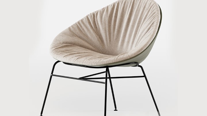 渲染模型_沙发椅402