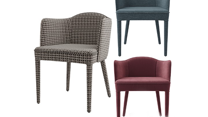 渲染模型_沙发椅412