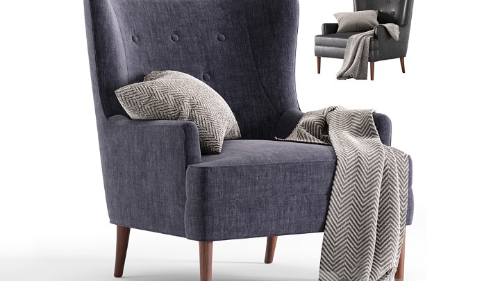 渲染模型_沙发椅414