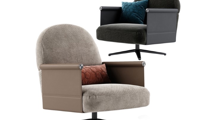 渲染模型_沙发椅429