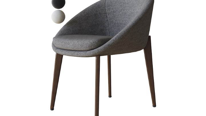 渲染模型_沙发椅478