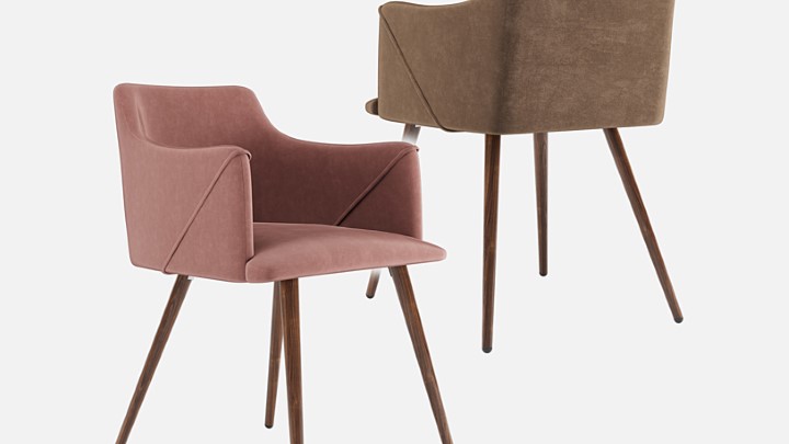 渲染模型_沙发椅481