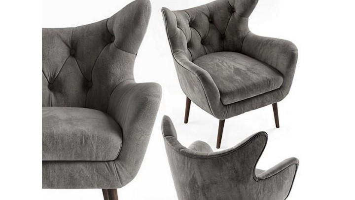 渲染模型_沙发椅494