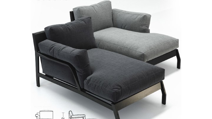 渲染模型_沙发椅496