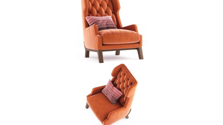 渲染模型_沙发椅499