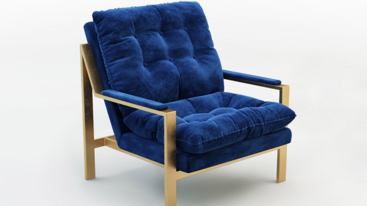 渲染模型_沙发椅528