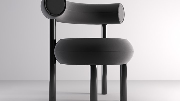 渲染模型_沙发椅533