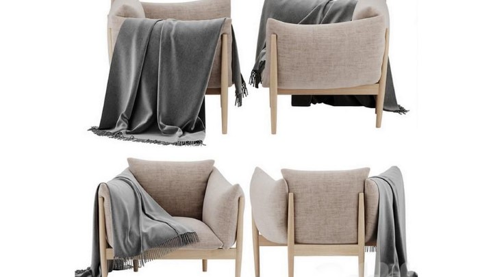 渲染模型_沙发椅544