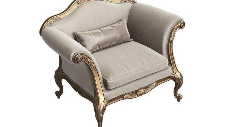 渲染模型_沙发椅570