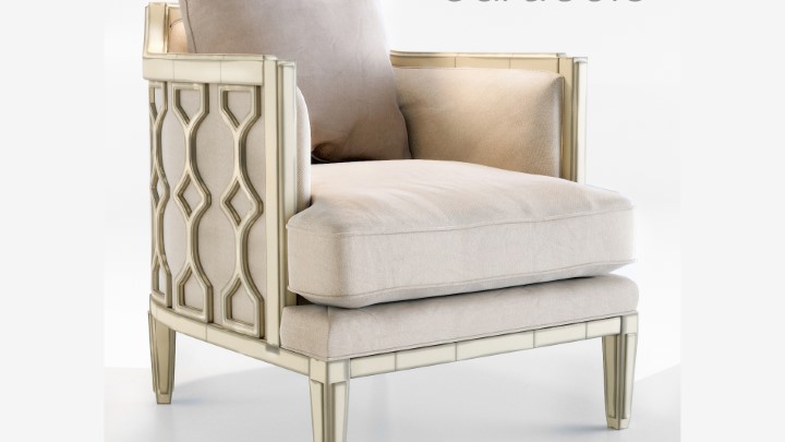 渲染模型_沙发椅577