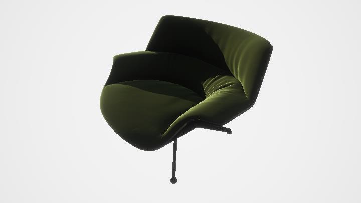 渲染模型_沙发椅599