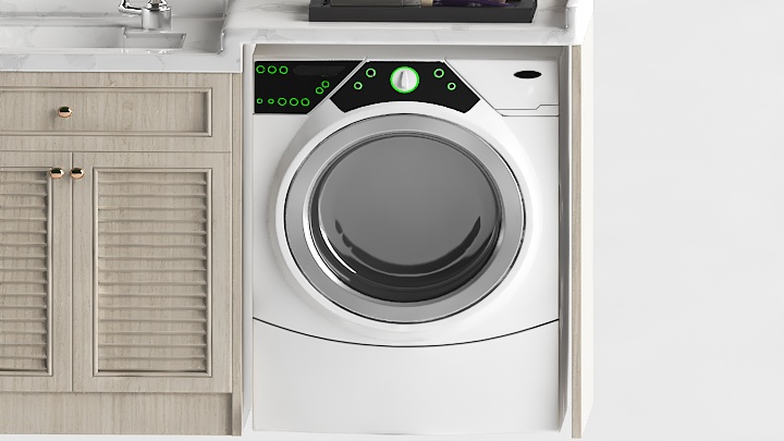 渲染模型_洗衣机122