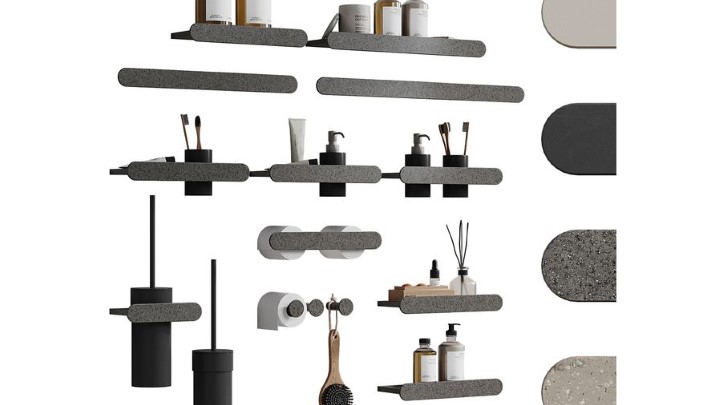 渲染模型_浴室用品104