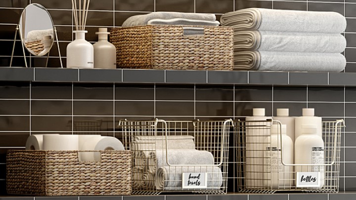 渲染模型_浴室用品105