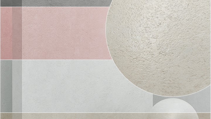 渲染模型_混凝土墙面002