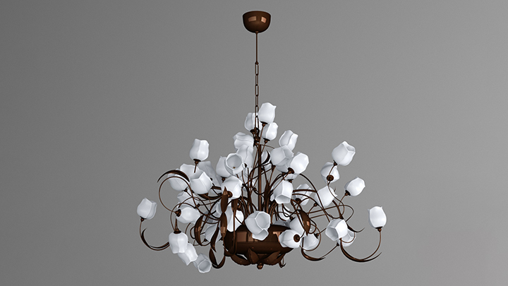 渲染模型_灯2562