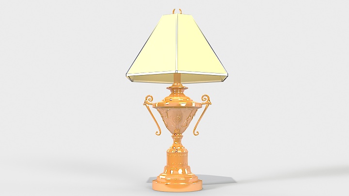 渲染模型_灯2586