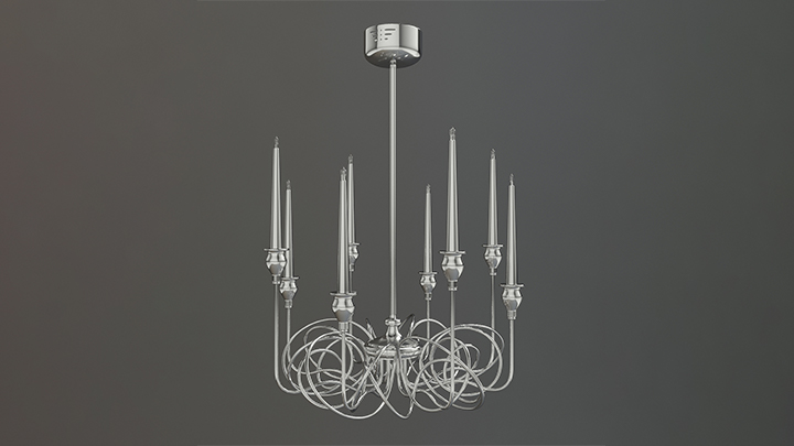 渲染模型_灯2600