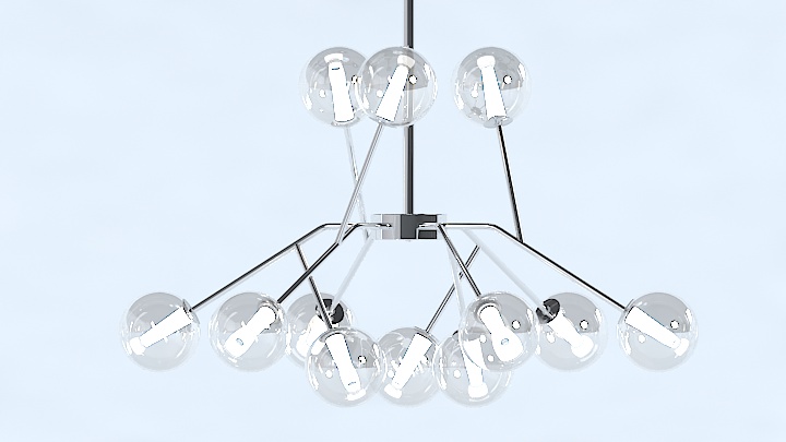 渲染模型_灯2768