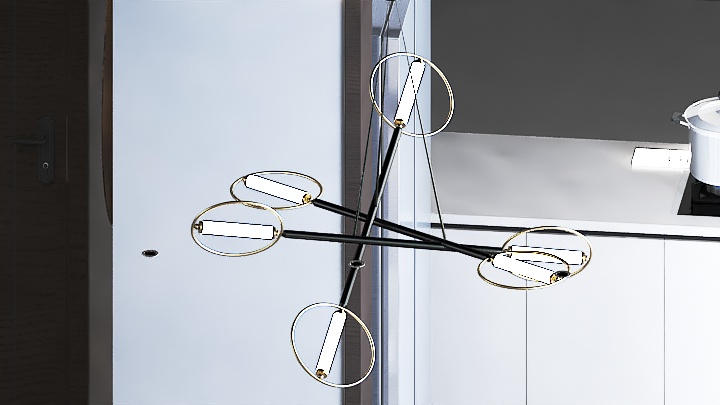 渲染模型_灯具1262