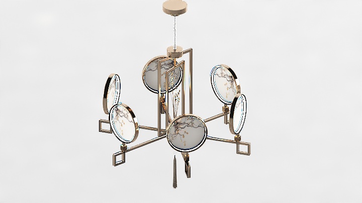 渲染模型_灯具1277