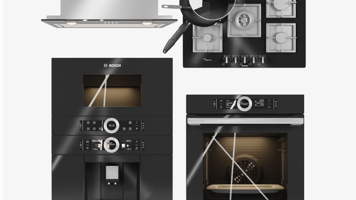 渲染模型_烤箱110