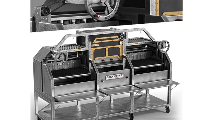 渲染模型_烧烤架010