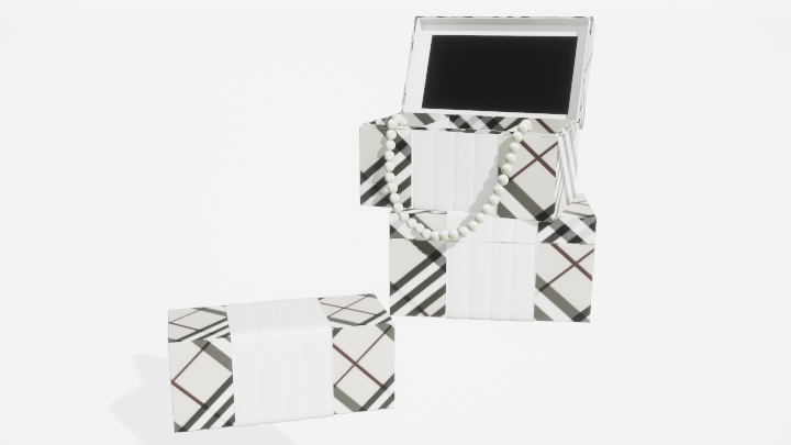 渲染模型_珠宝盒子001