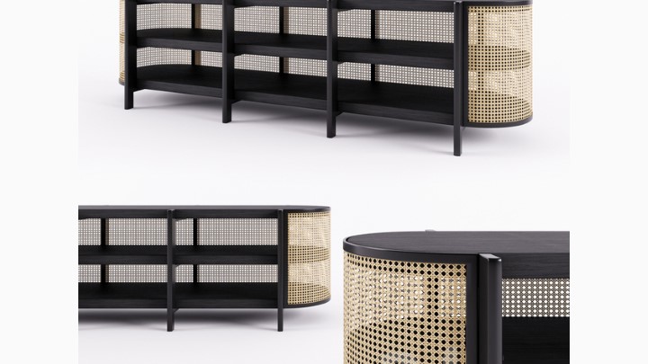 渲染模型_电视柜199