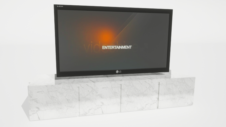 渲染模型_电视柜202