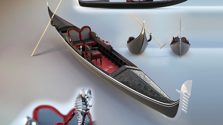 渲染模型_皮艇007