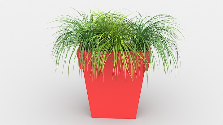 渲染模型_盆栽810