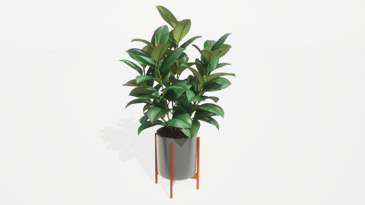 渲染模型_盆栽绿植413