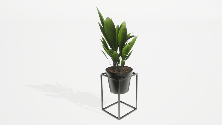 渲染模型_盆栽绿植429