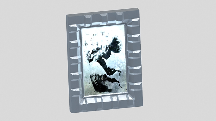 渲染模型_相框094