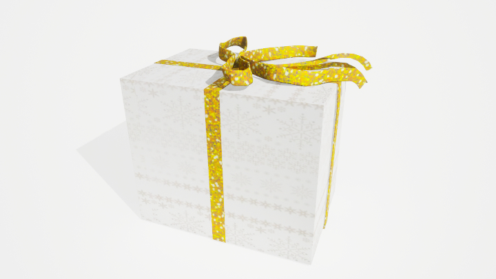 渲染模型_礼物盒009