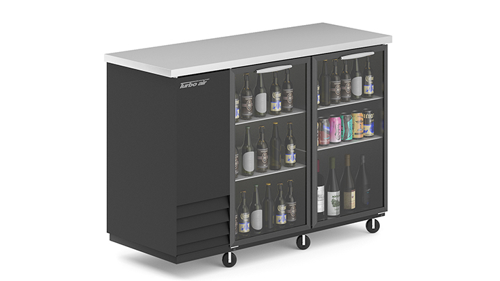 渲染模型_移动酒柜001