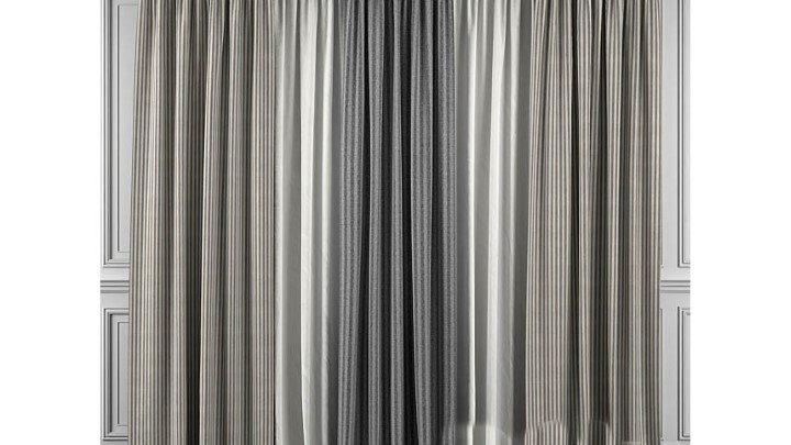 渲染模型_窗帘777