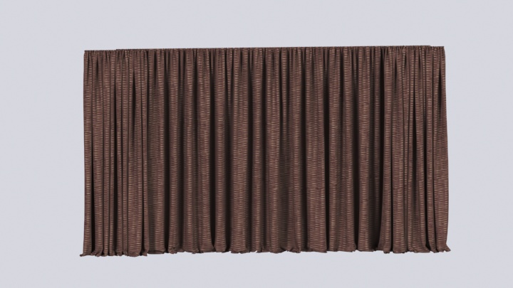 渲染模型_窗帘793