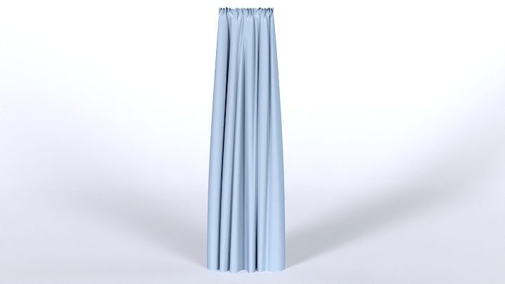 渲染模型_窗帘803