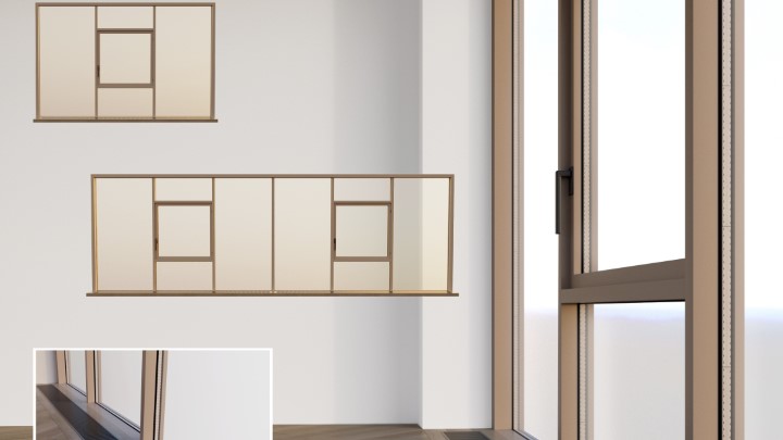 渲染模型_窗户208