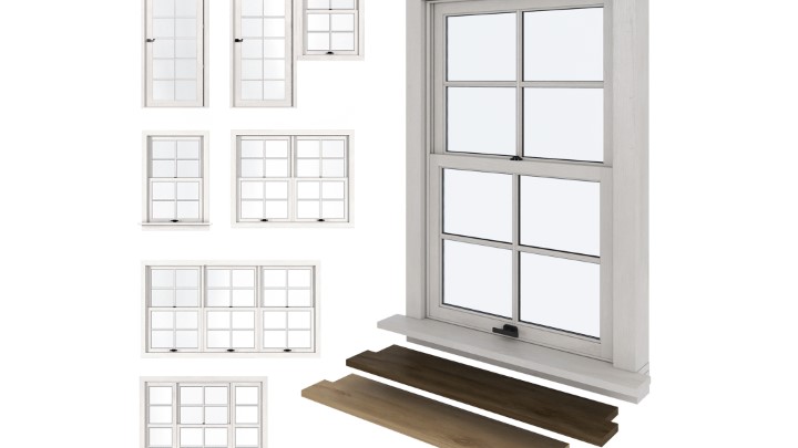 渲染模型_窗户212