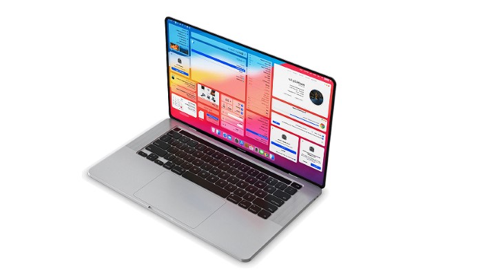 渲染模型_笔记本电脑034