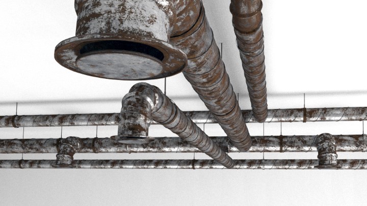 渲染模型_管道010